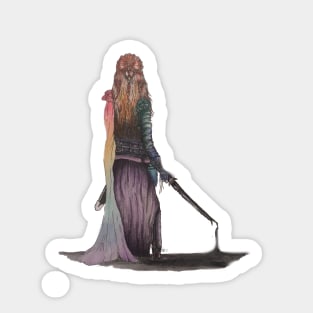 Lexa Mt. Weather Warrior (RB) Sticker